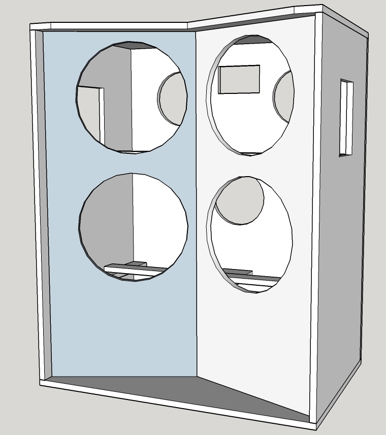 Smart 410 Flat Pack Speaker Hardware