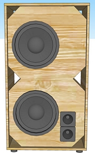 Simplexx 2x12 Flat Pack Bass/Key